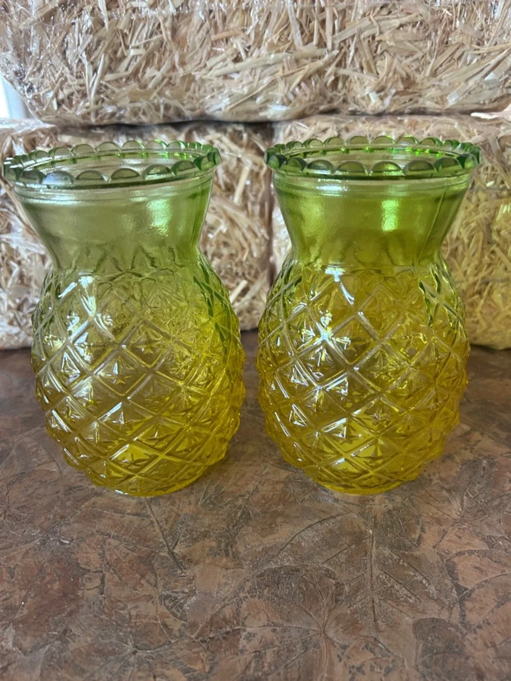Bar Conic Pineapple Glass Cocktail Set